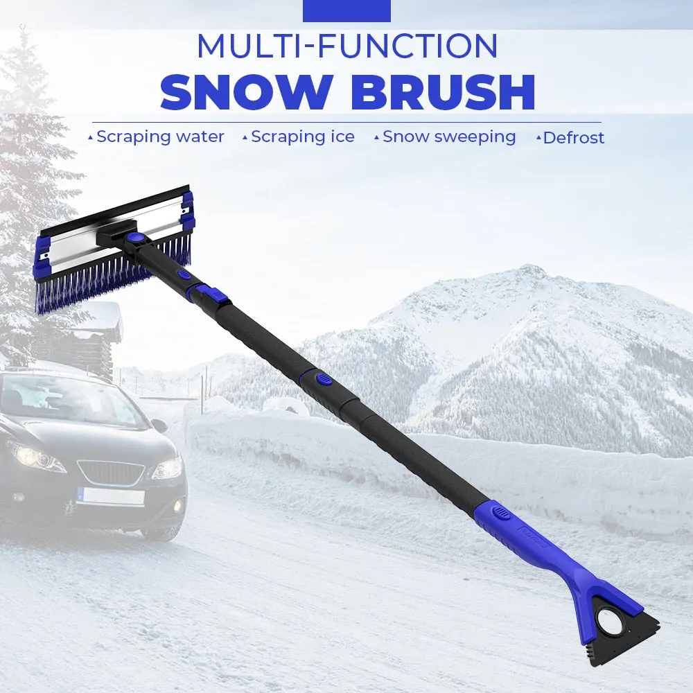 4-in-1 Snow Shovel Ice Scraper Brush Water Remover Car Tool