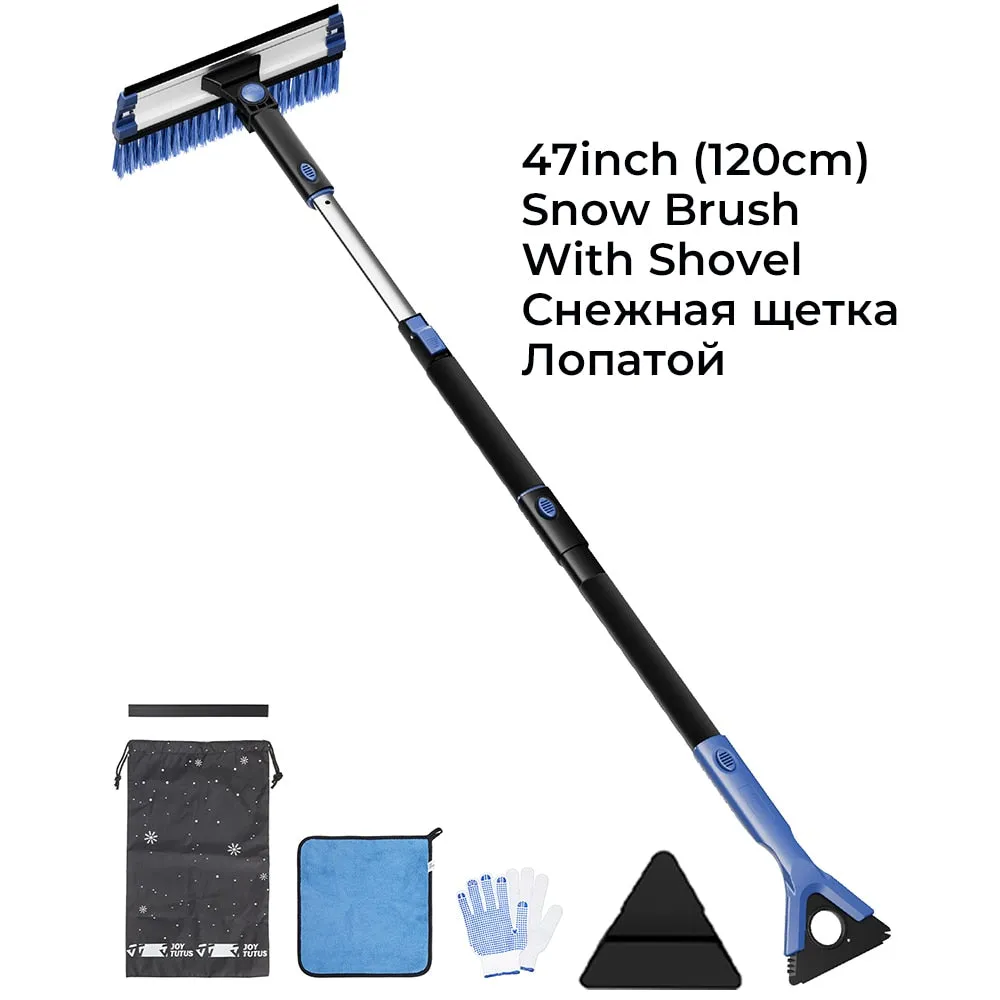 4-in-1 Snow Shovel Ice Scraper Brush Water Remover Car Tool