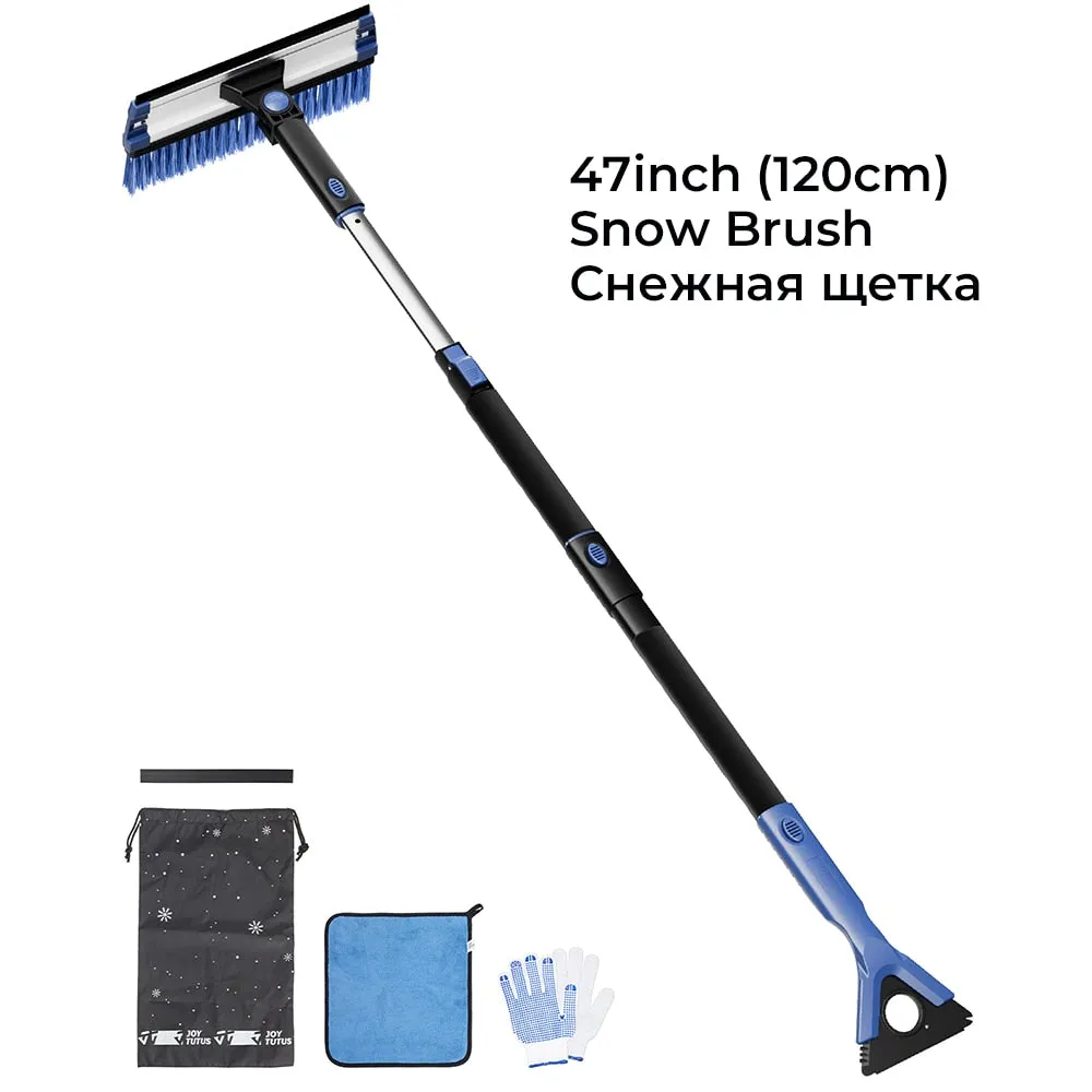 4-in-1 Snow Shovel Ice Scraper Brush Water Remover Car Tool