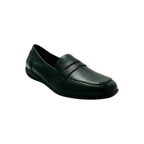 74822 Black Leather Loafer