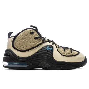 Air Penny 2 x Stussy - Rattan/Black/Limestone