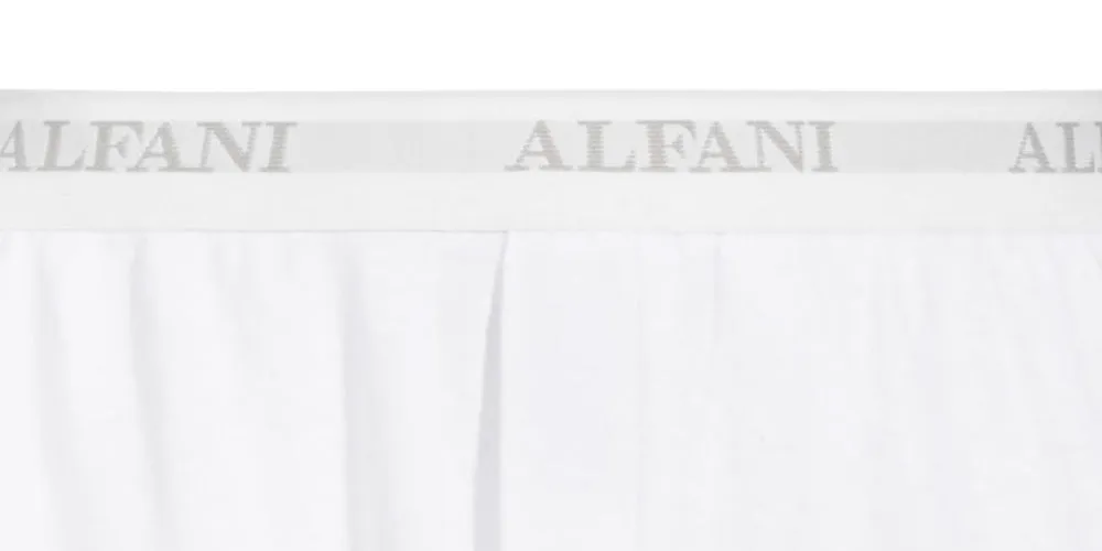 Alfani Men's Cotton Blend Boxers Underwear White - Size Large (5 Pack)