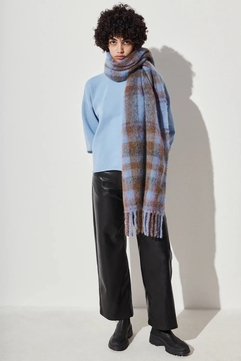 Aluna Scarf Blue - Rachel Comey