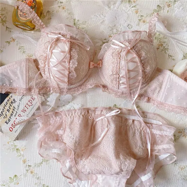 ballet Lolita bralette lingerie set