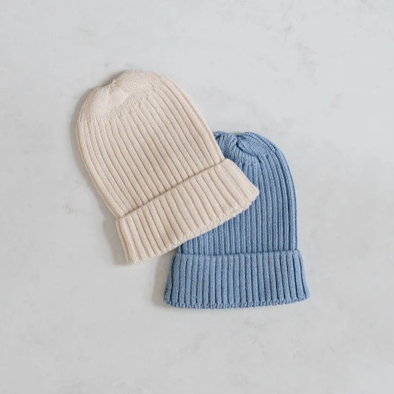 Beanie, knit hat.