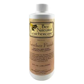 Bee Natural Leather Finish - Organic Leather Care Solution