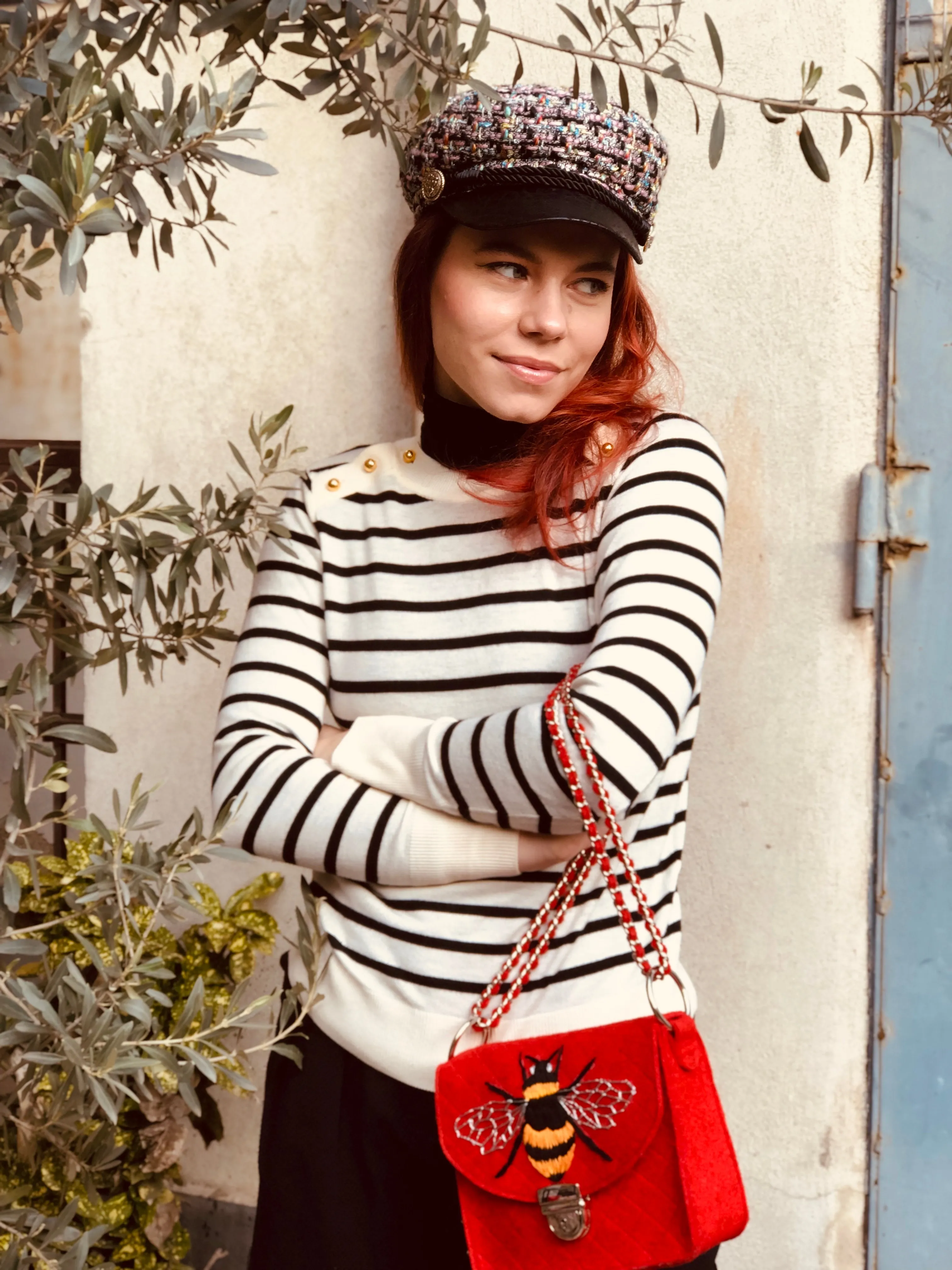 Bee You Bag - Handcrafted Embroidered Designs