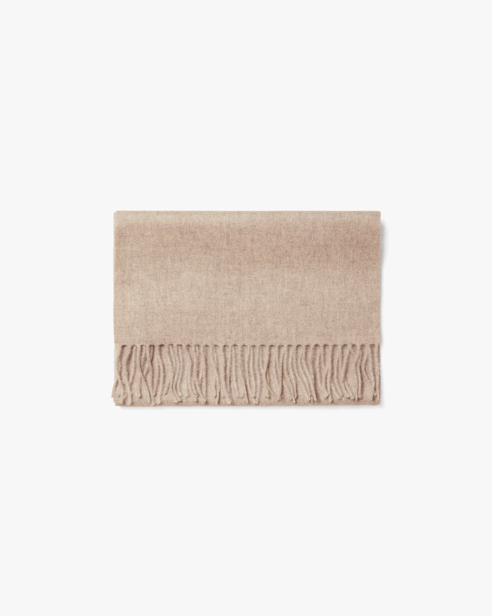 Beige Wool Scarf - Shop Now