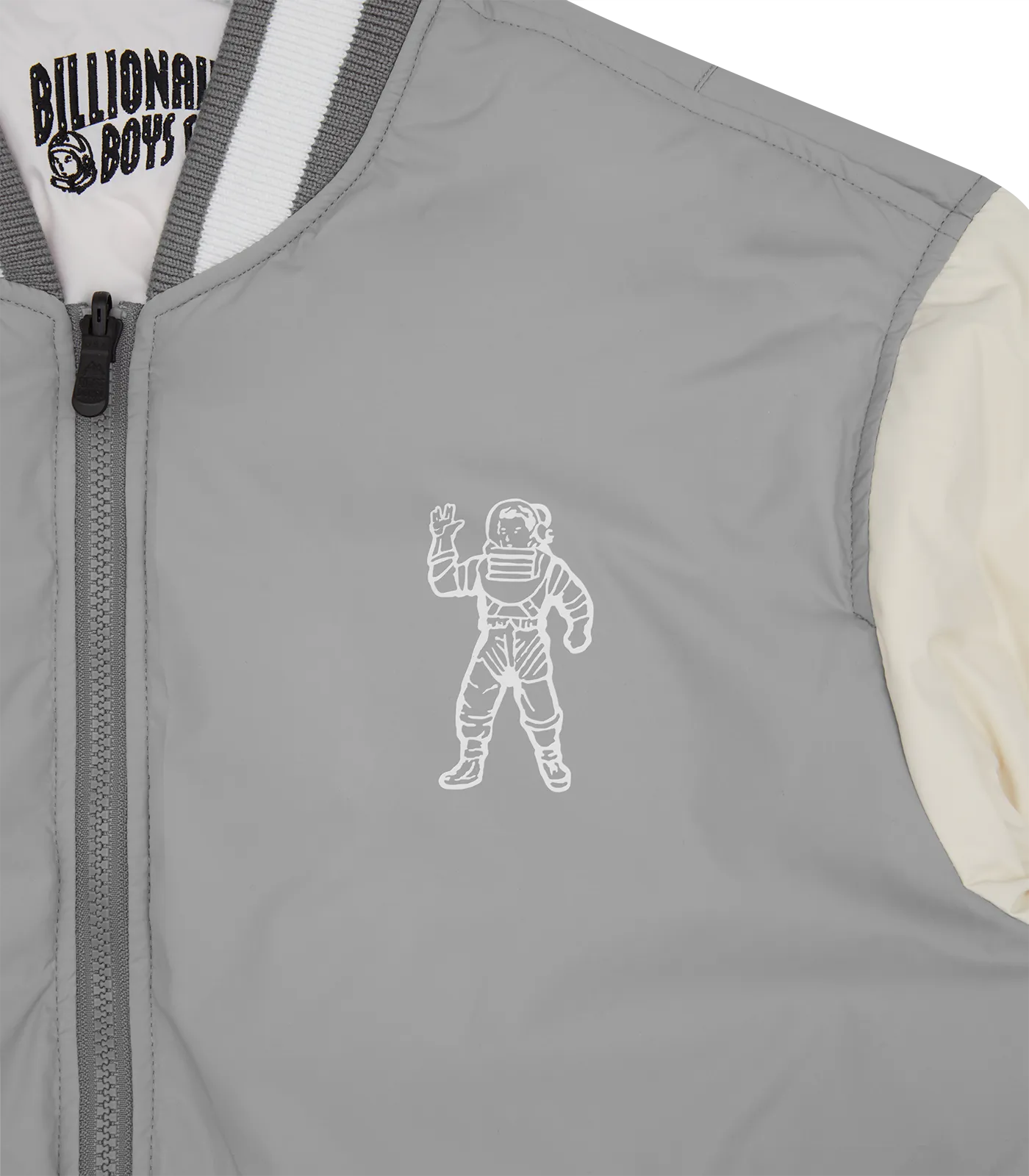 Billionaire Boys Club First Down Reversible MA-1 Jacket - Grey/Pink