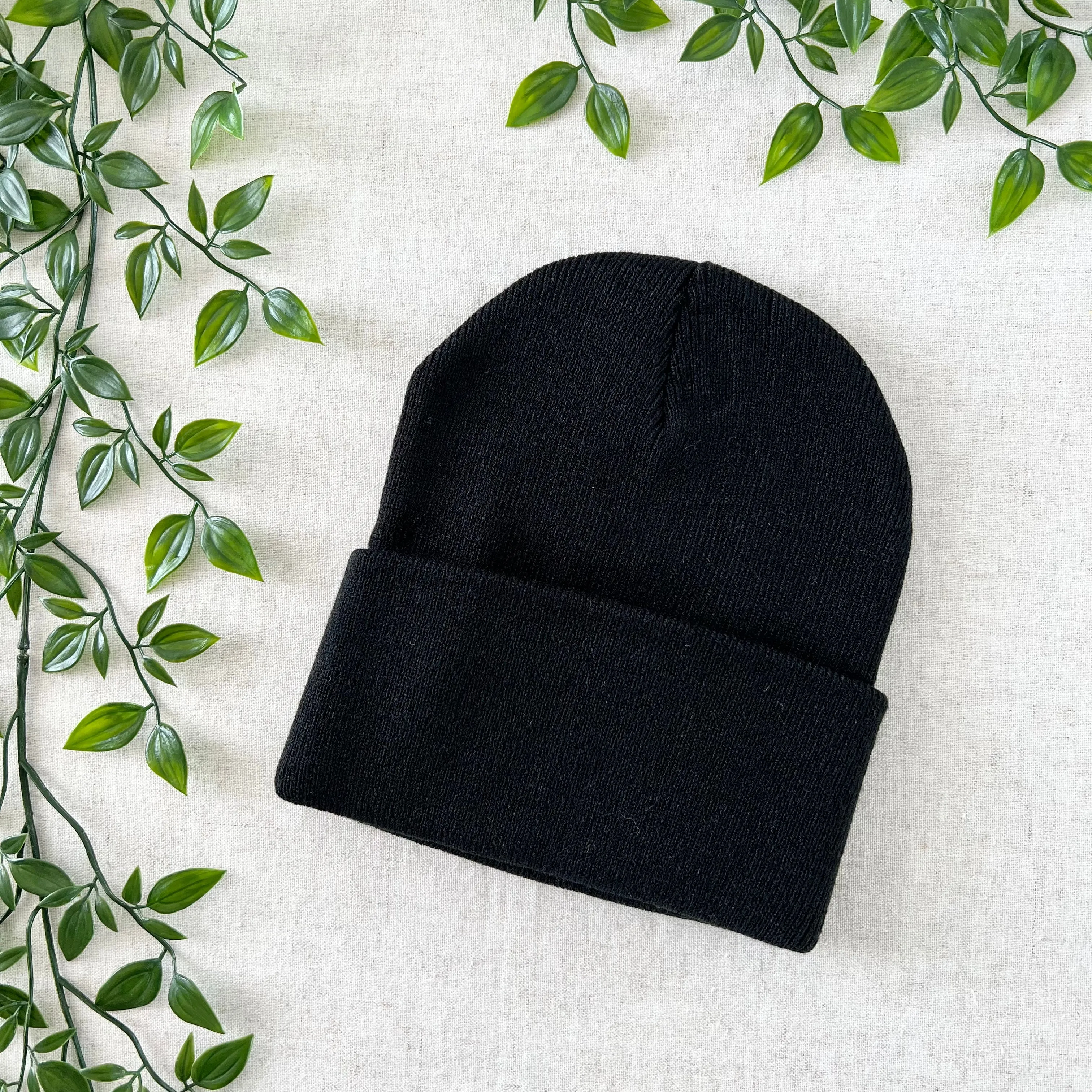 Black Classic Beanie