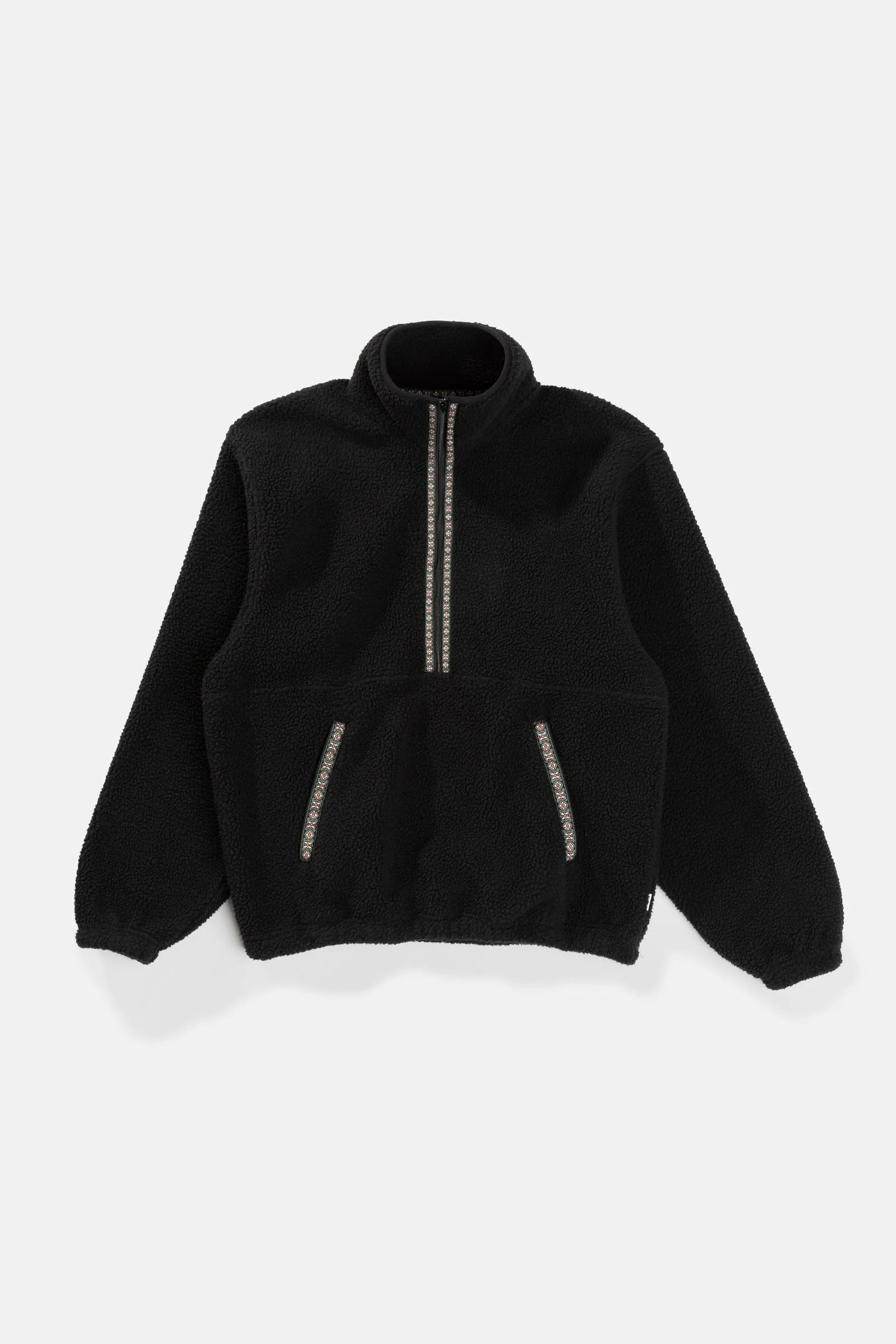 Black Sherpa Pullover