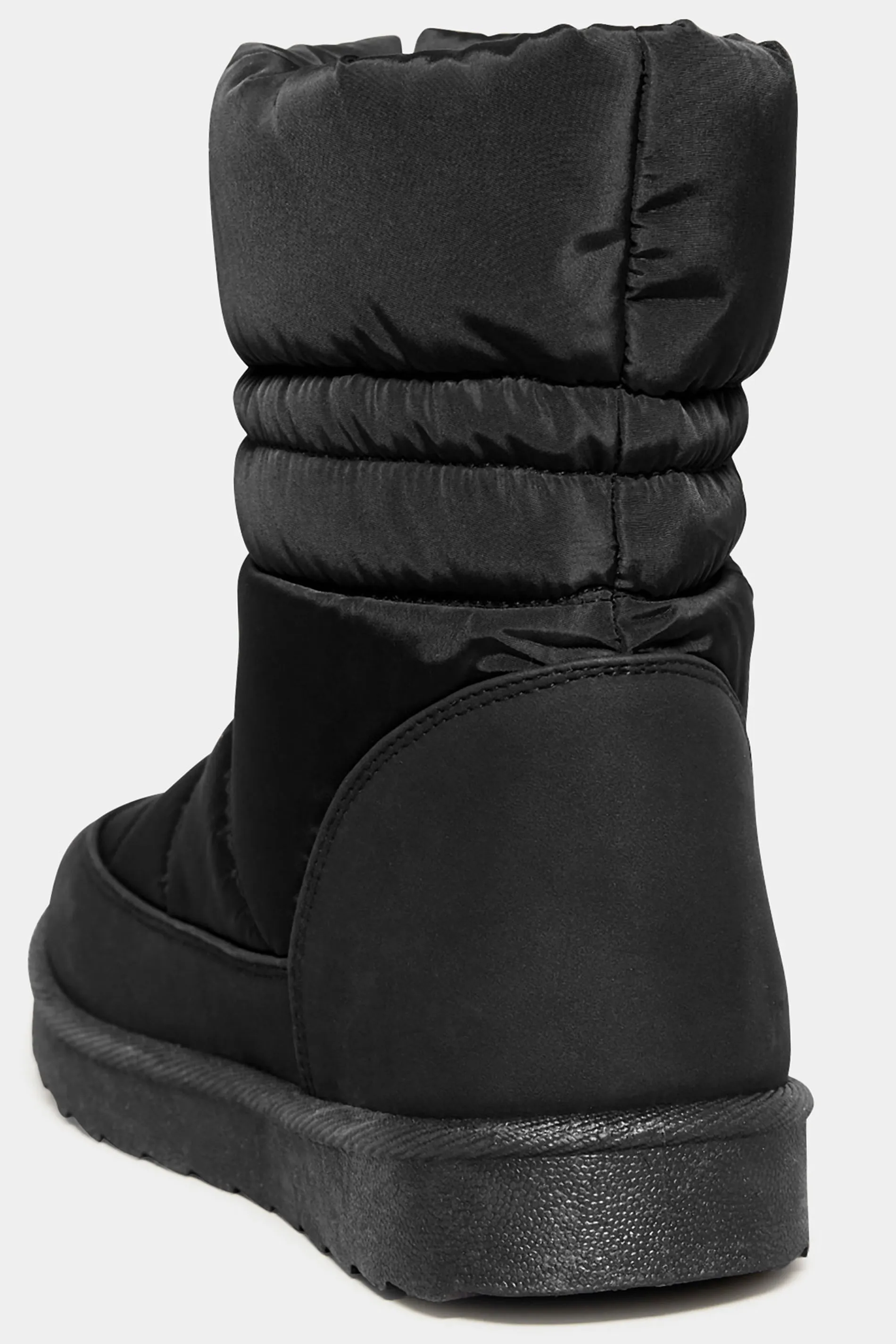 Black Snow Boots Extra Wide EEE Fit