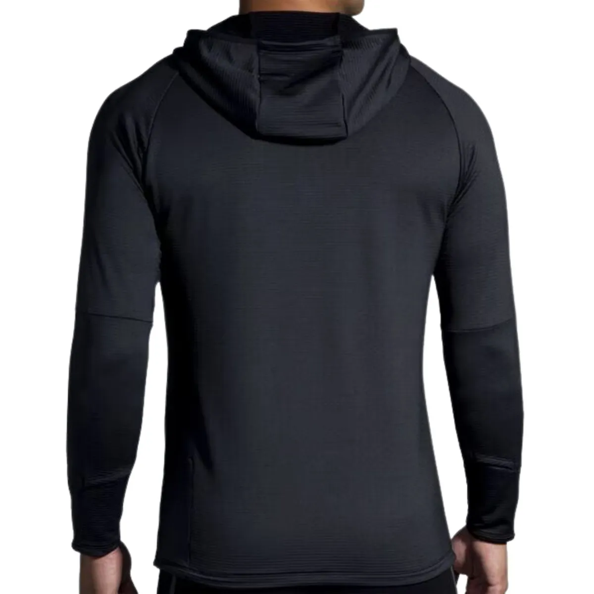 Black Thermal Sweatshirt - Brooks Notch 2.0