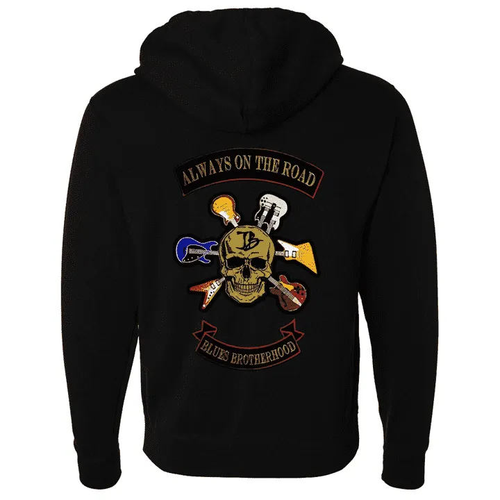 Blues Brotherhood Zip-Up Hoodie (Unisex)