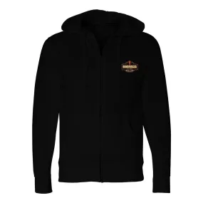 Blues Rock Seal Zip-Up Hoodie (Unisex)