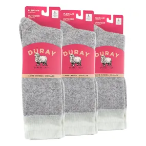 Boreal Thermal Wool Socks for Men - Pack of 3