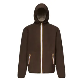 Brown Beige Men's Jack Sherpa Polar Pile Hoodie