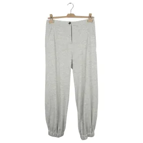 Brunello Cucinelli Grey Heather Cashmere Blend Jogger Pants S