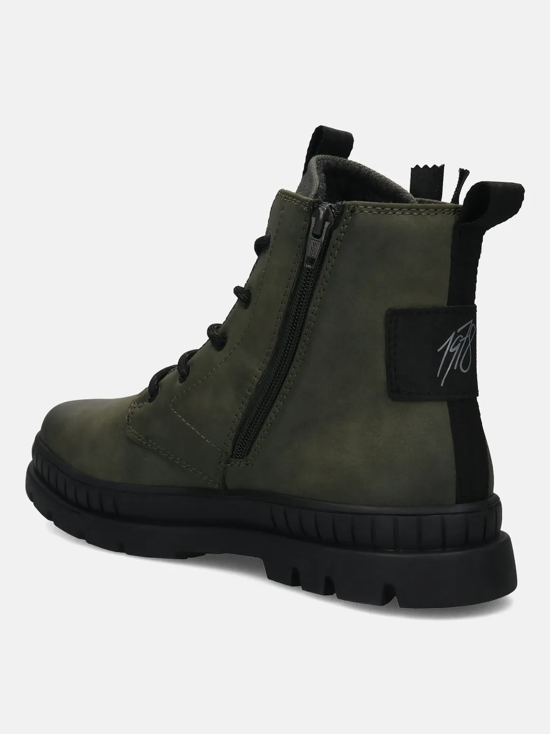 bugatti Dark Green Casual Boots