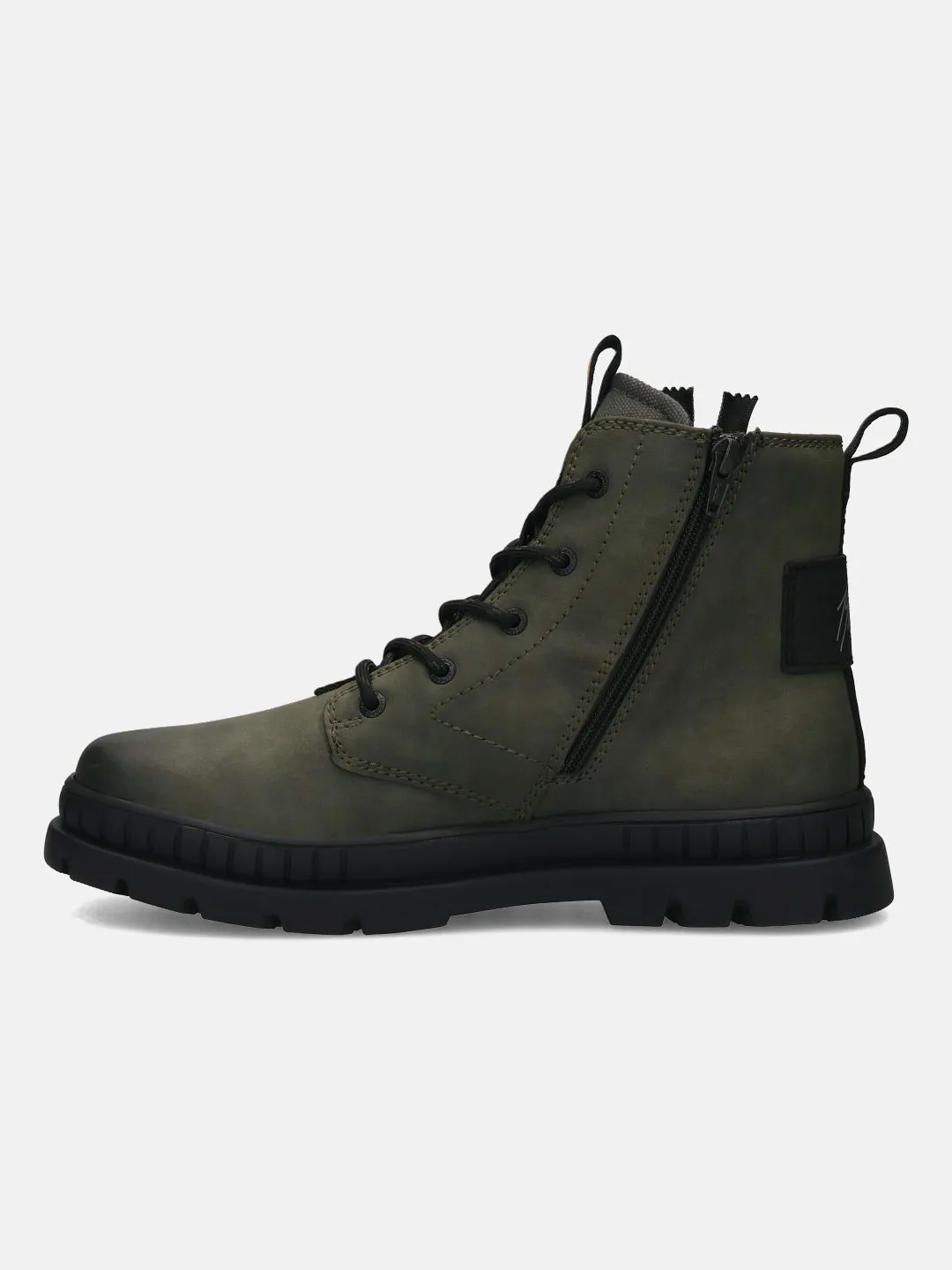 bugatti Dark Green Casual Boots