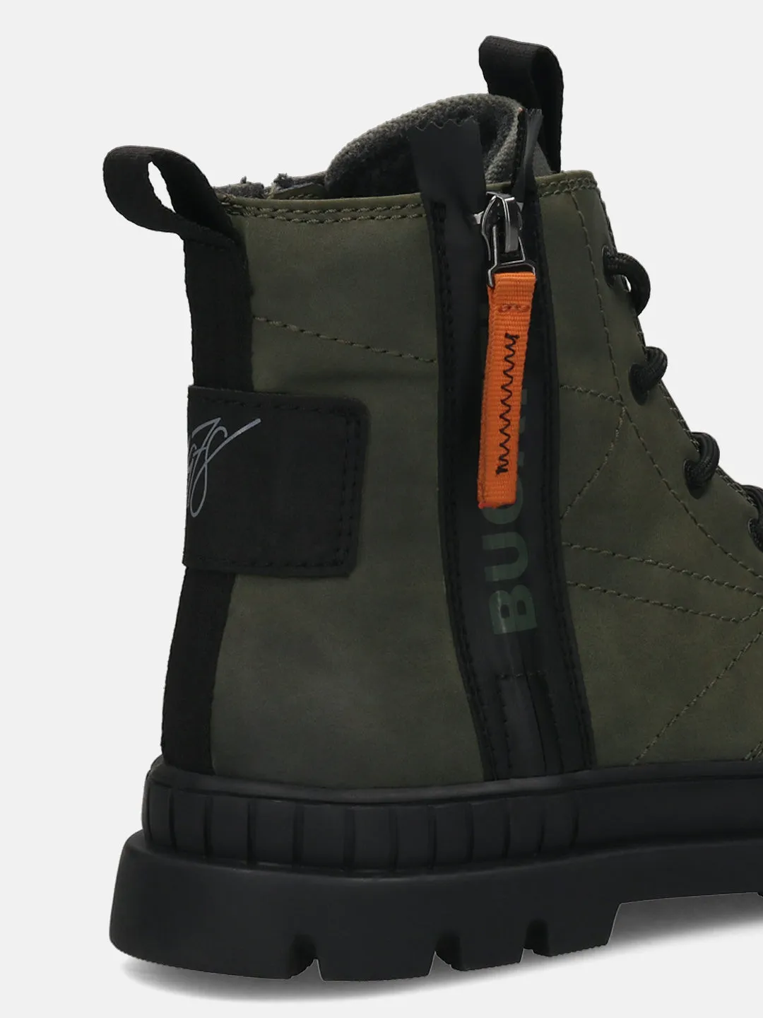 bugatti Dark Green Casual Boots