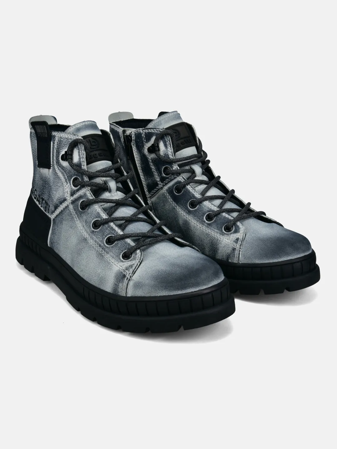 bugatti Light Grey Casual Boots