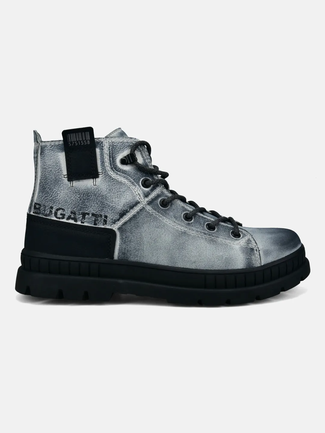 bugatti Light Grey Casual Boots