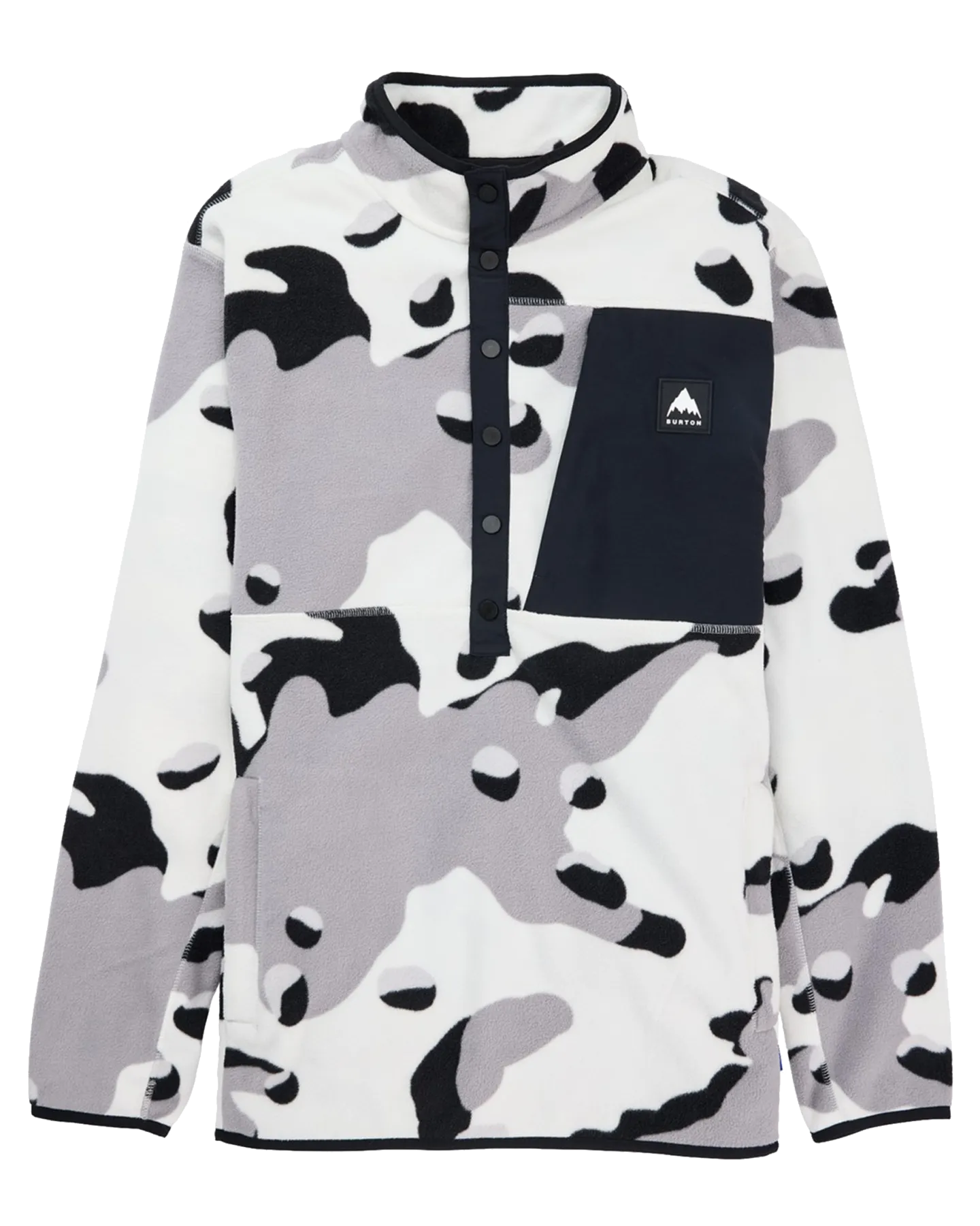 Burton Cinder Fleece Pullover - Stout White Cookie Camo