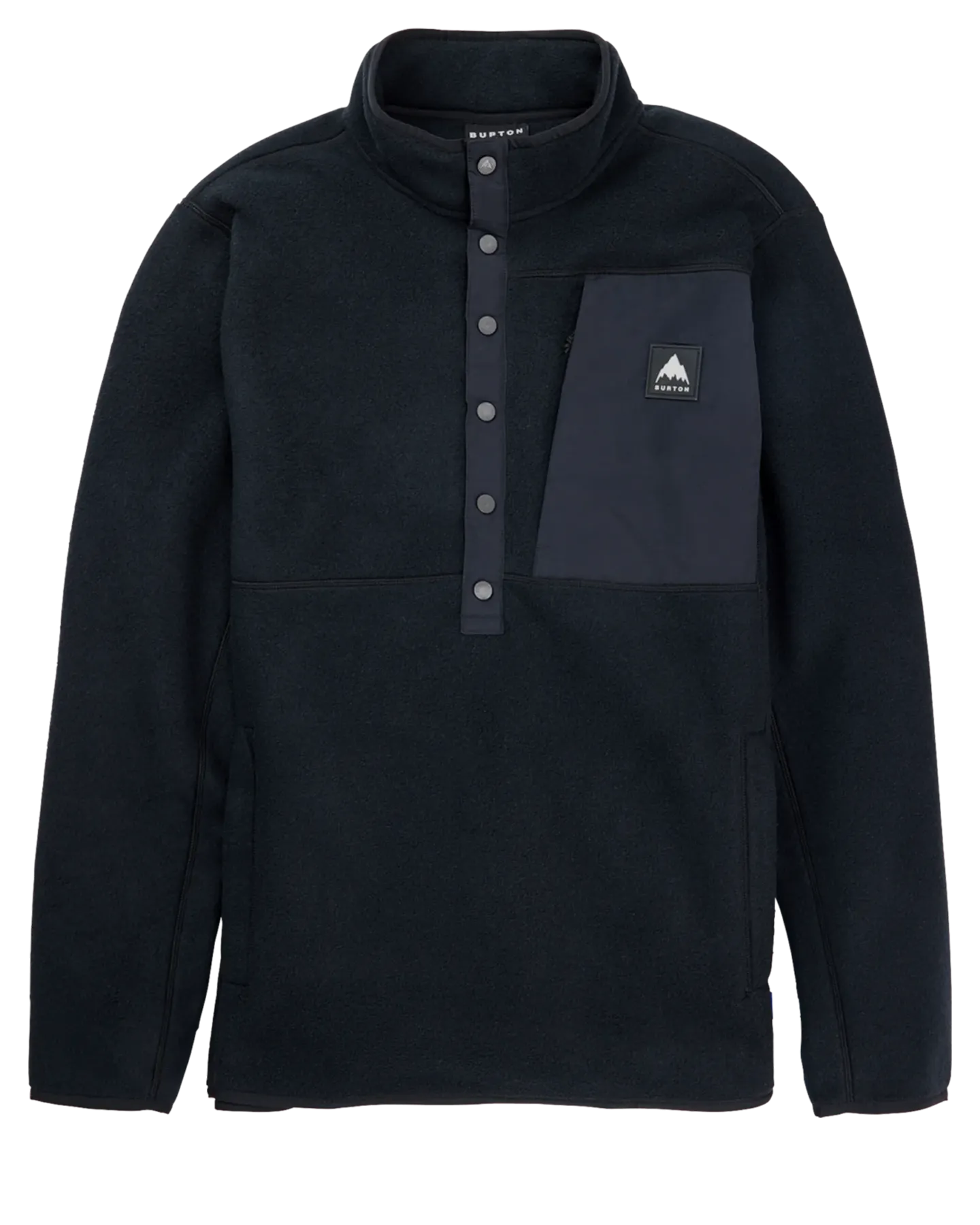 Burton Cinder Fleece Pullover - True Black