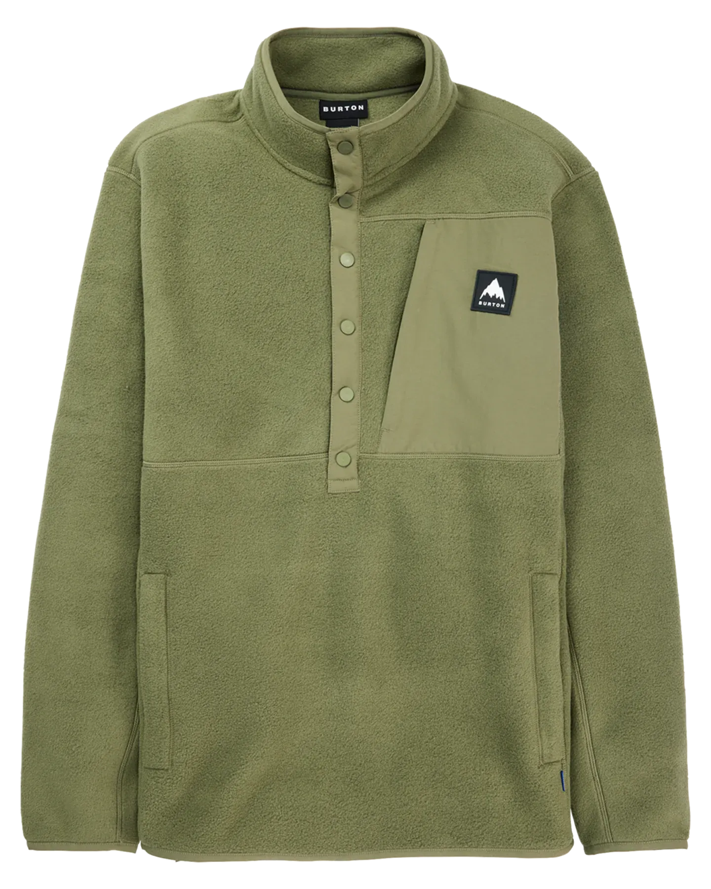 Burton Men's Cinder Fleece Pullover - Forest Moss - Shop Now