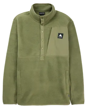 Burton Men's Cinder Fleece Pullover - Forest Moss - Shop Now