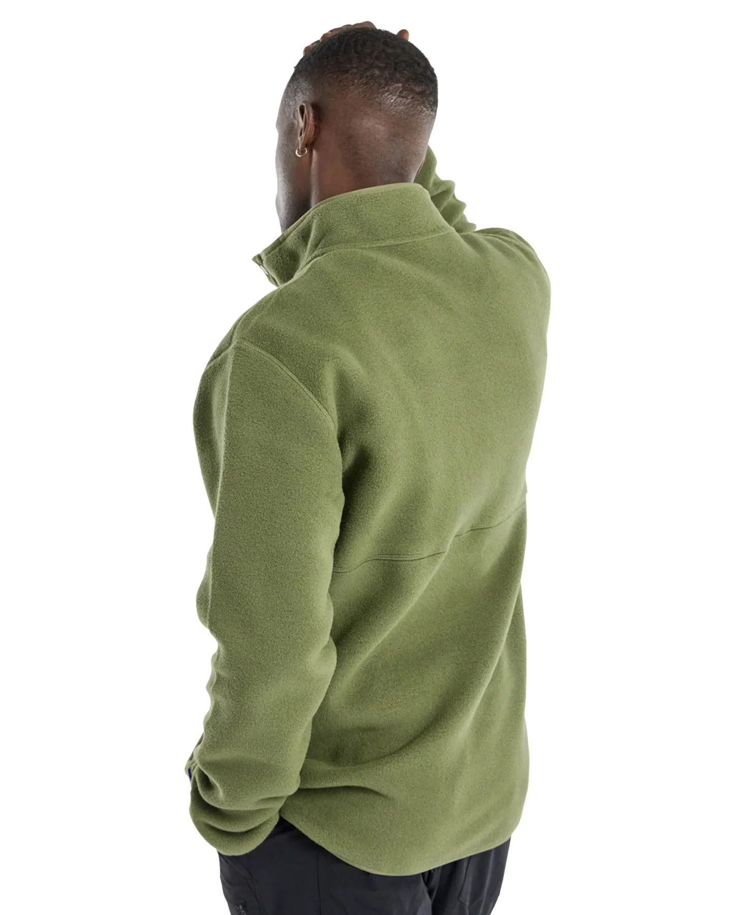 Burton Men's Cinder Fleece Pullover - Forest Moss - Shop Now