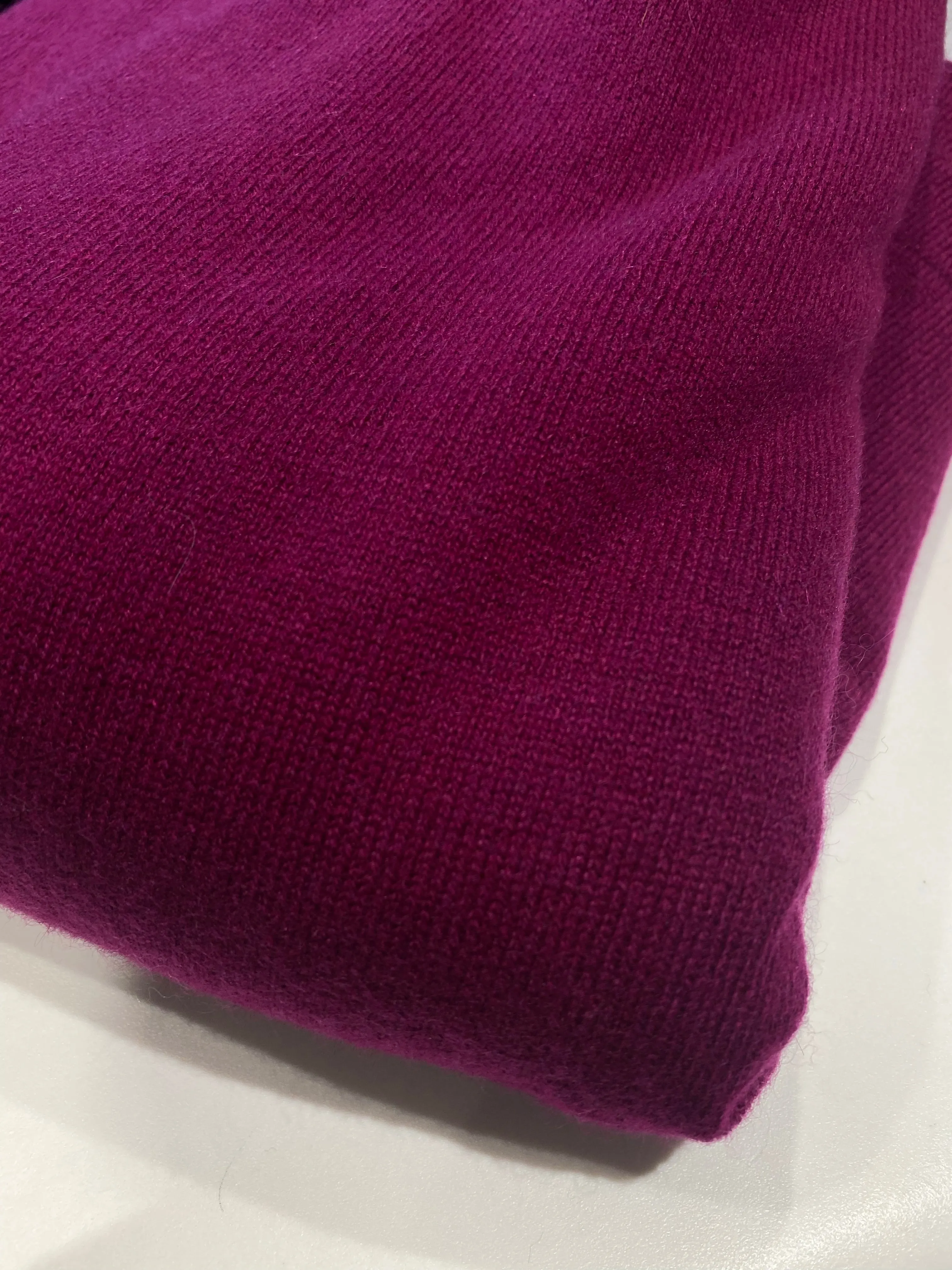 Cashmere Blanket Travel Wrap Eggplant Pink