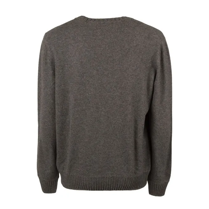 Cashmere Grey Man Sweater