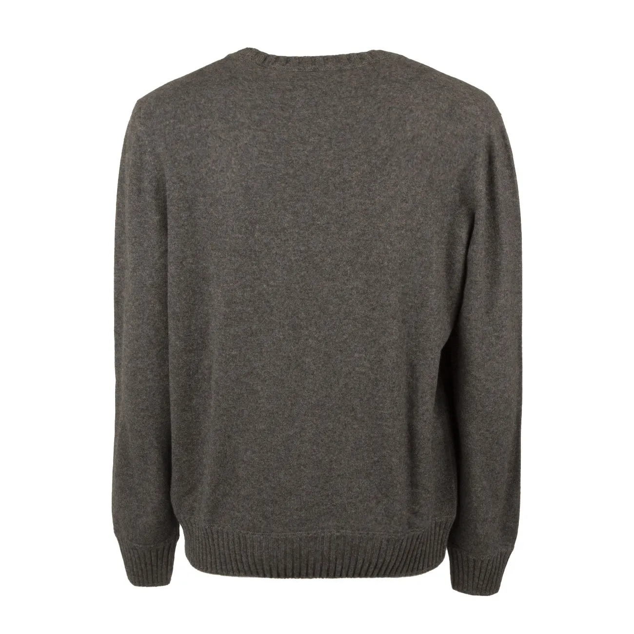 cashmere men's gray sweater