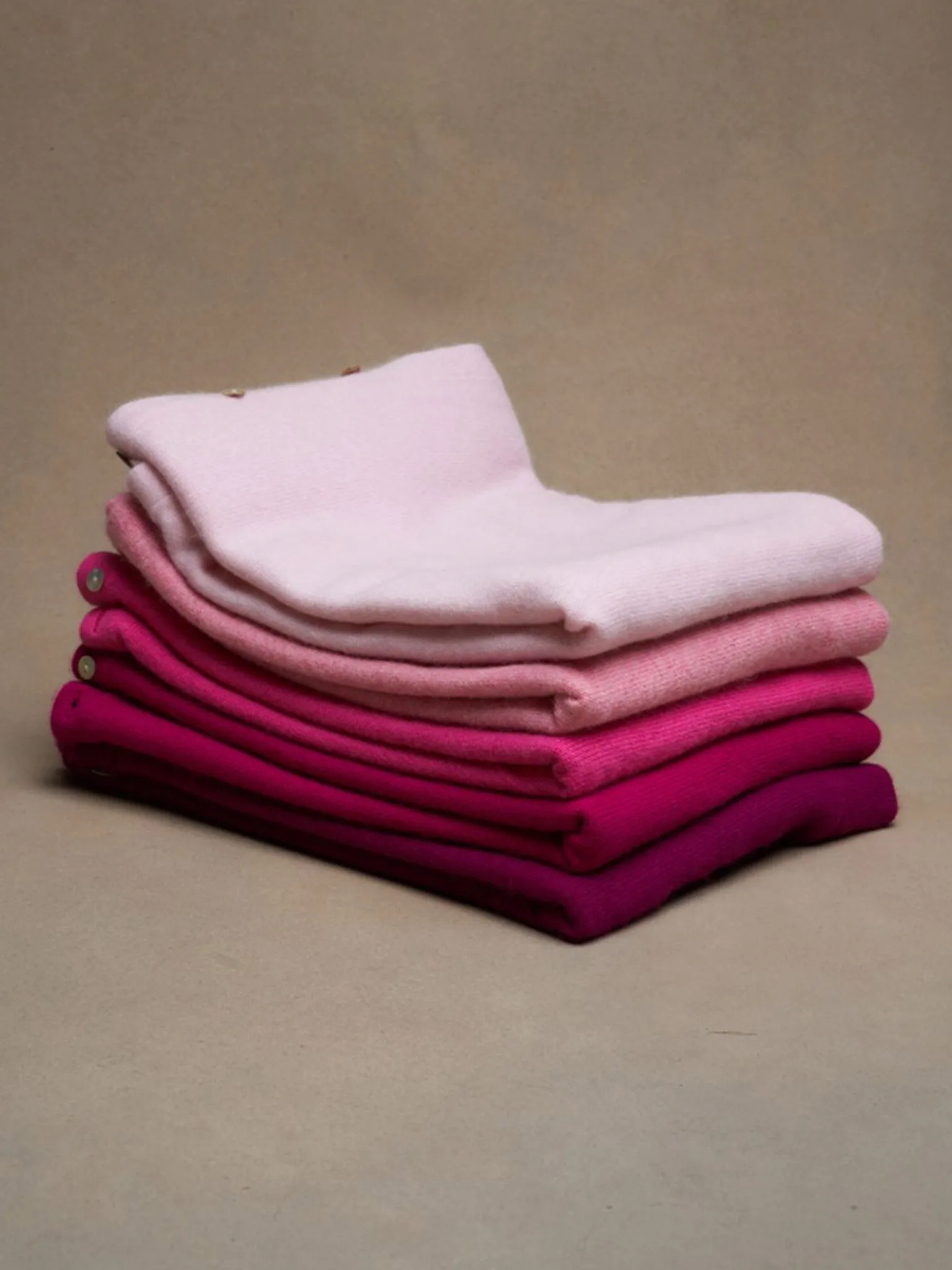 Cashmere Poncho Pale Pink Powder Pink