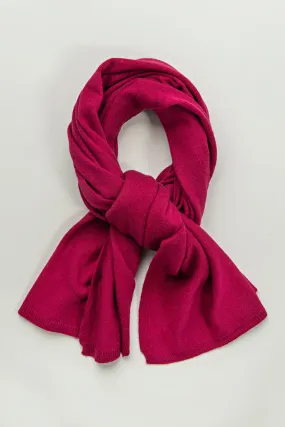 Cashmere Scarf 30/70 | Beet - Buy Online Now. High-Quality Cashmere Scarf in 30% Cashmere, 70% Wool Blend. Trendy and Stylish Be