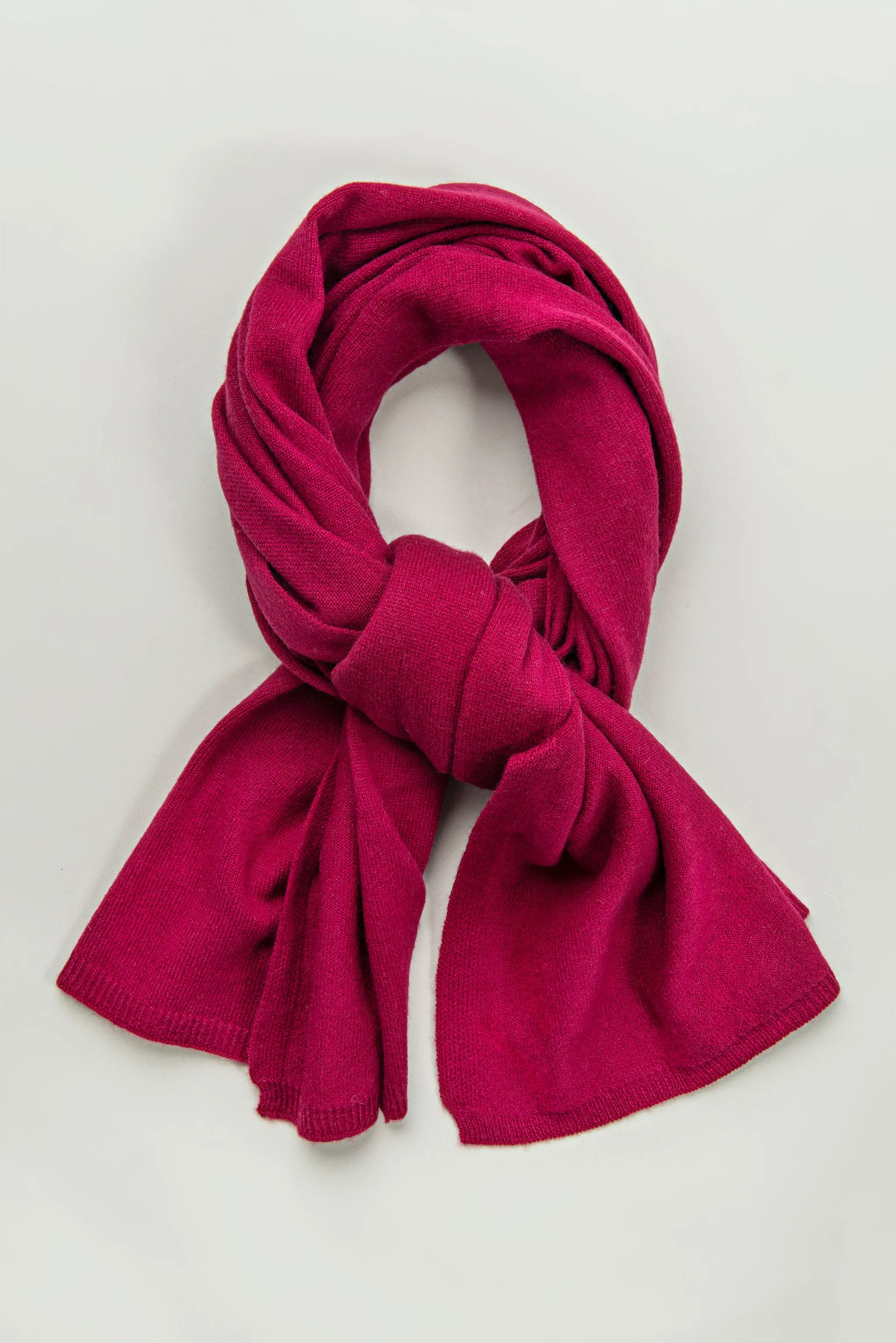 Cashmere Scarf Coulis Pink 30/70 - Last One!