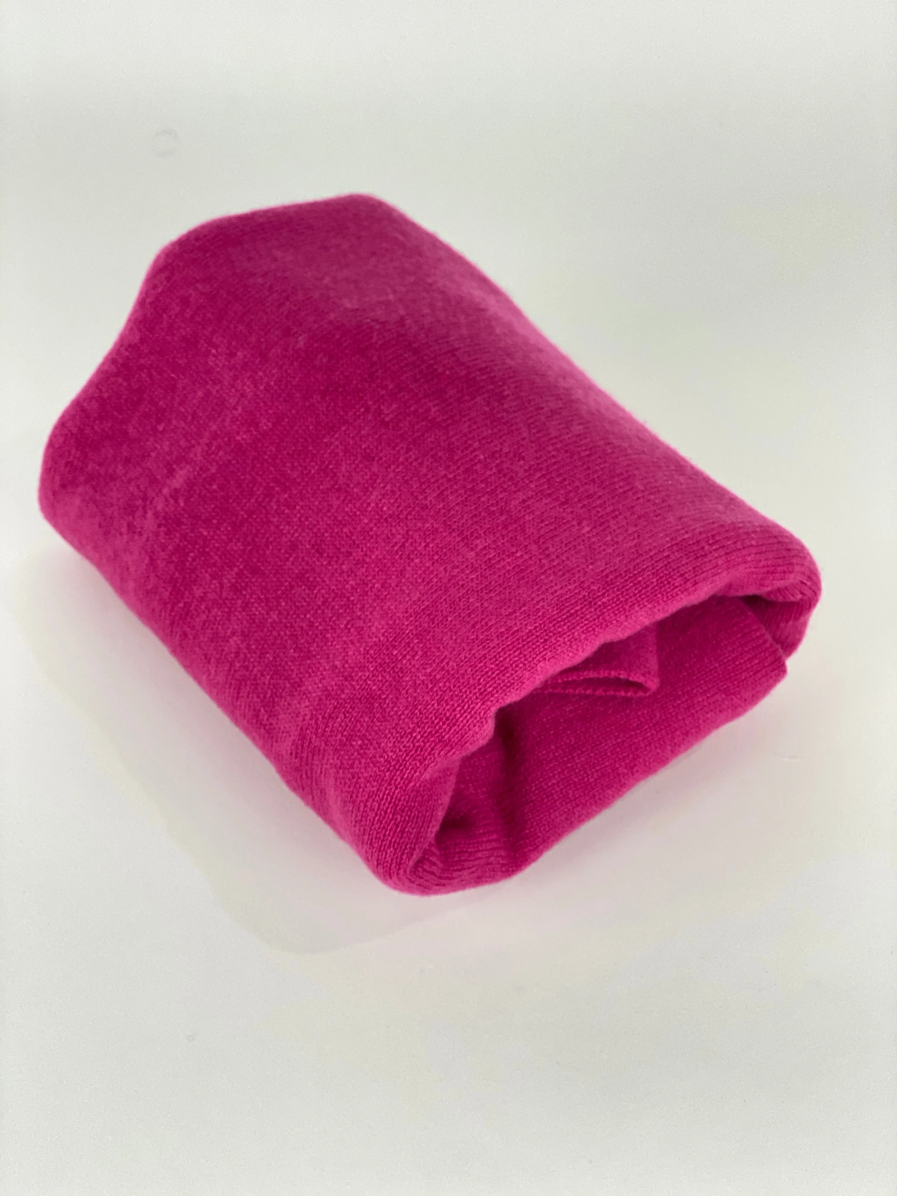 Cashmere Scarf Coulis Pink 30/70 - Last One!