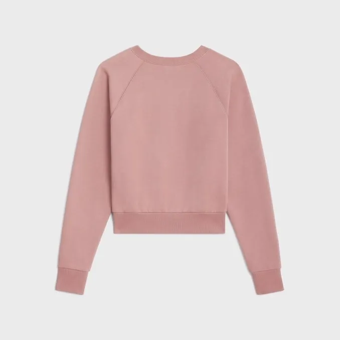 Celine Arc de Triomphe Cotton Fleece Sweatshirt