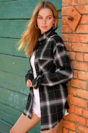 Celine Plaid Flannel Shirt