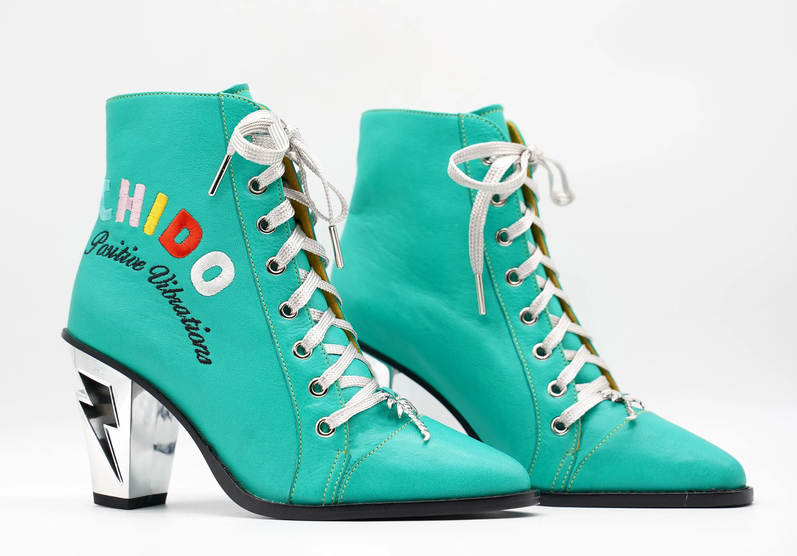 Chido x Modern Vice Palm Tree Boot - Customizable and Available for Purchase