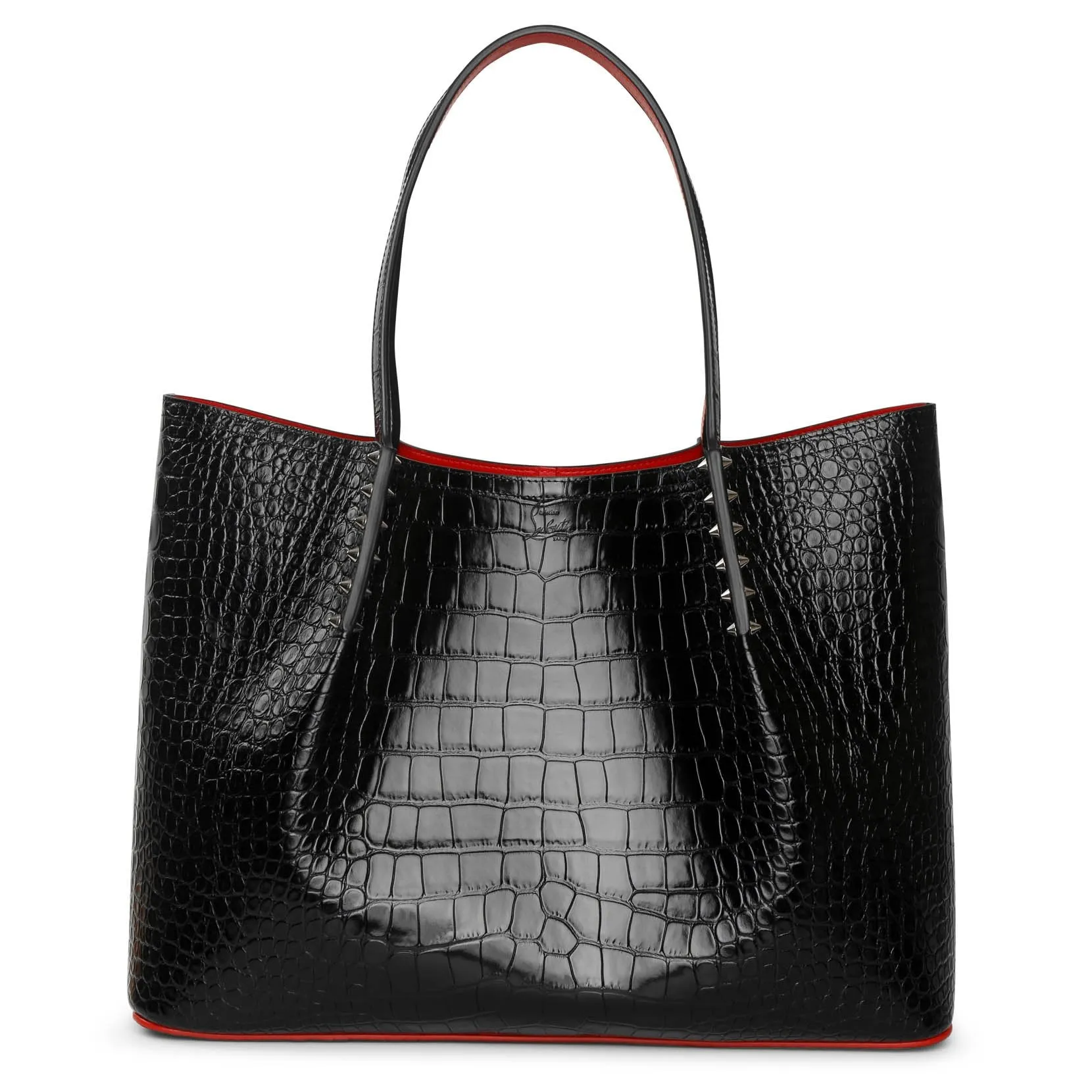 Christian Louboutin Cabarock large calf leather tote bag