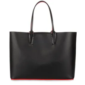 Christian Louboutin Cabata black leather tote bag