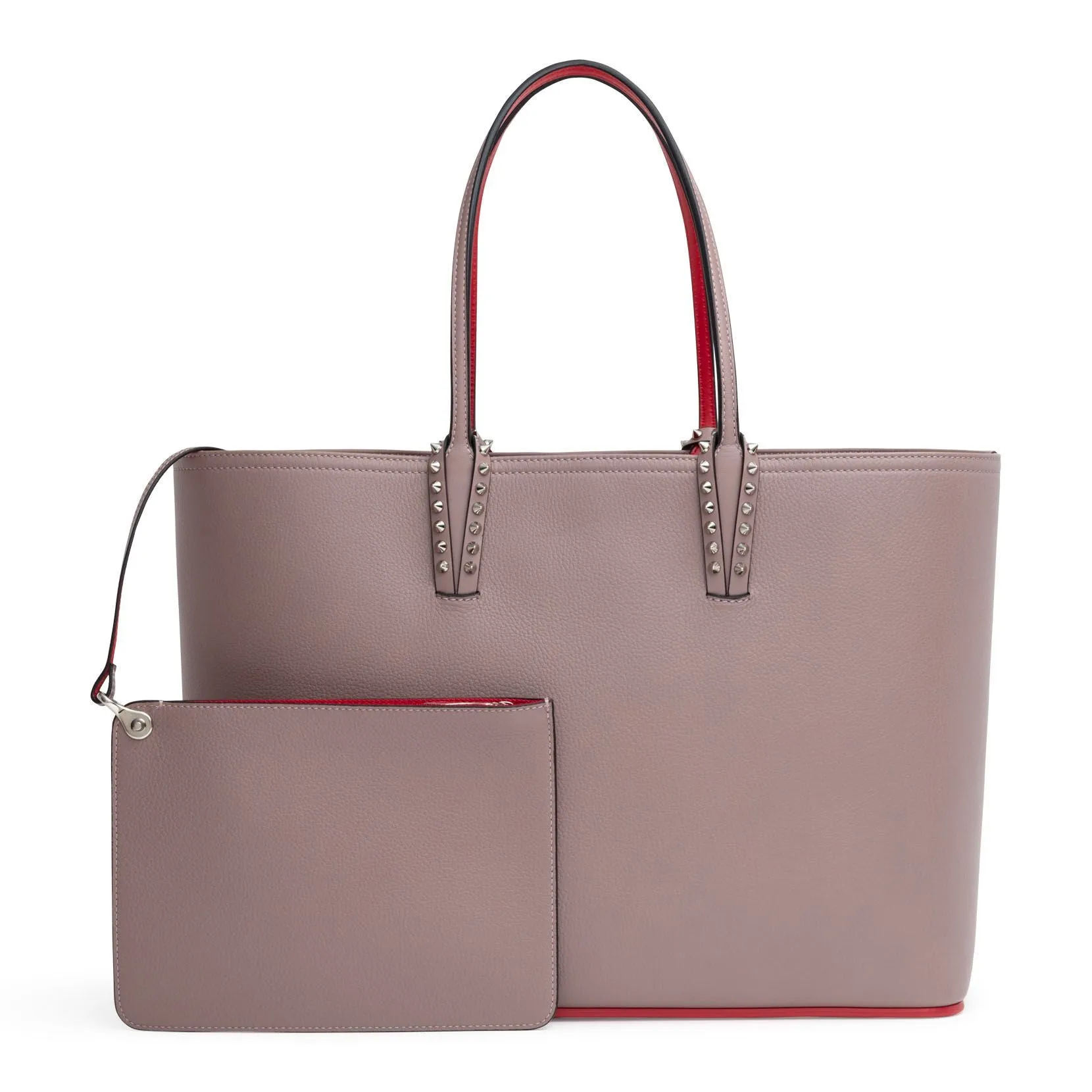 Christian Louboutin Cabata dusty pink tote bag