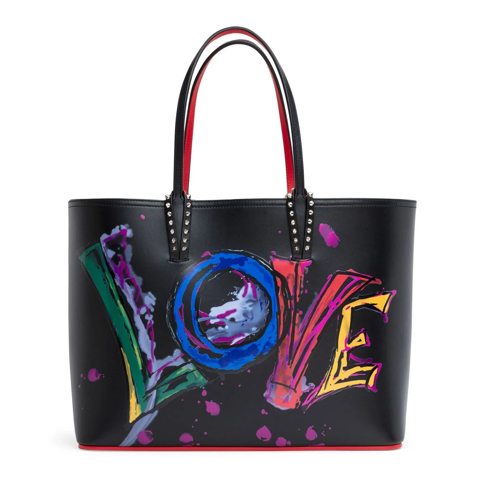 Christian Louboutin Cabata love print tote bag