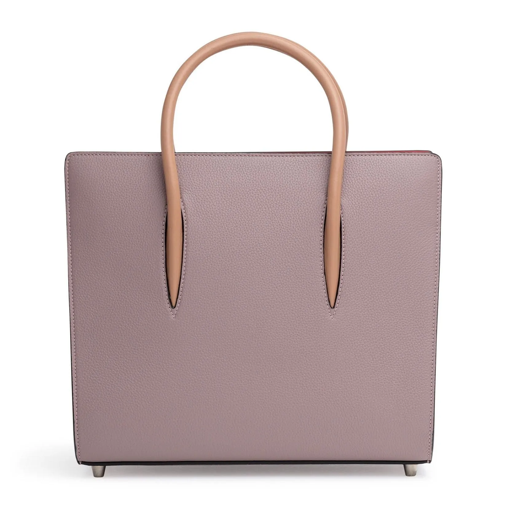 Christian Louboutin Paloma dusty pink medium tote bag