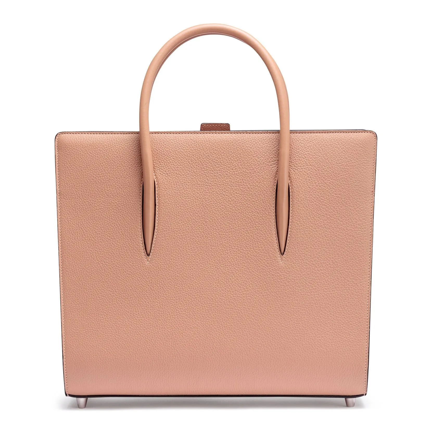 Christian Louboutin Paloma Large beige leather tote bag