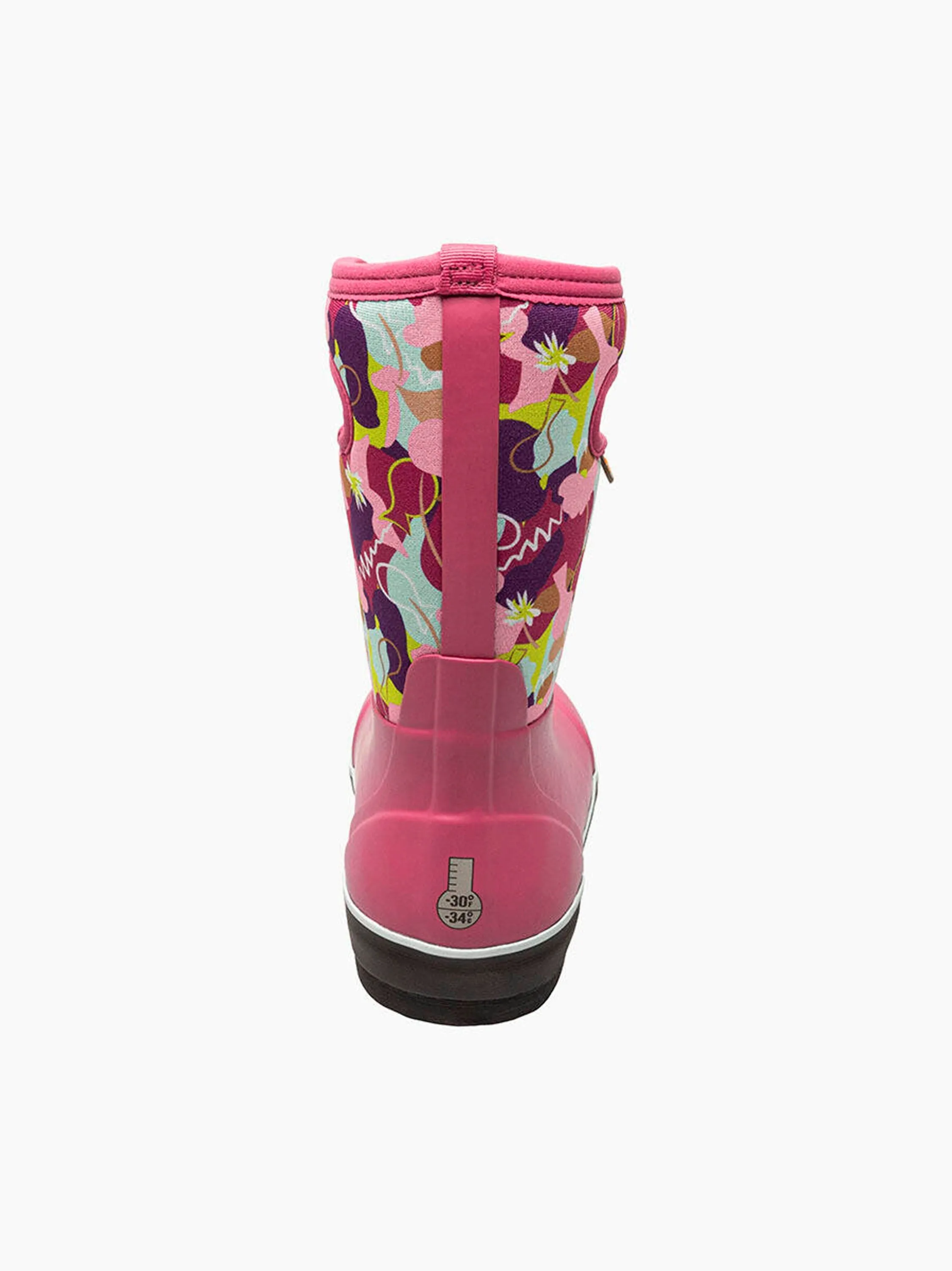 Classic II Kid's Snow Boots - Magenta Multi