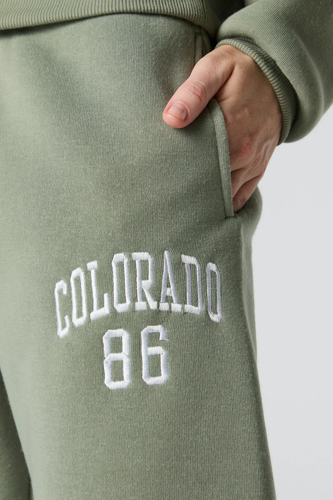 Colorado Fleece Jogger with Embroidery